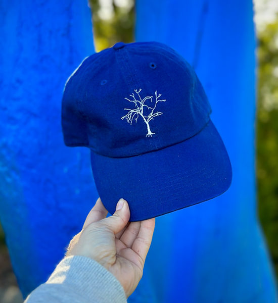Blue Tree Cap