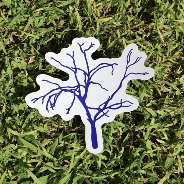 Blue Tree Sticker