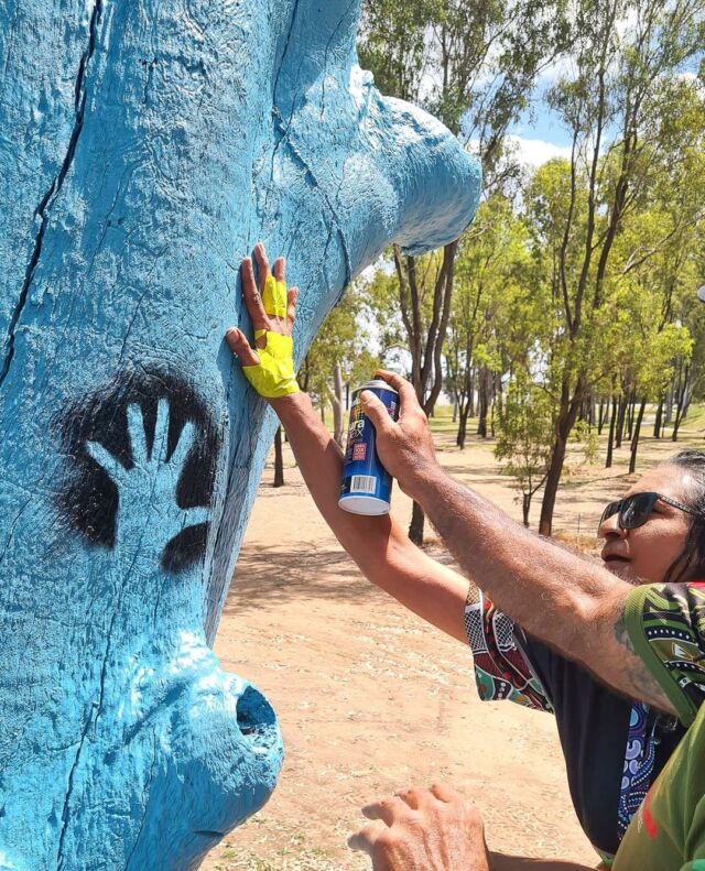 Rockhampton, you absolutely delivered! The personal touches on your blue tree make it even more special.⁠
⁠
We’re so grateful for everyone who brings this message to life in a way that resonates with your community. Every blue tree tells a story, and yours is a powerful one. ⁠
⁠
📍Rockhampton, QLD⁠
⁠
#bluetreeproject #bluetree #mentalhealth #mentalwellbeing #mentalhealthawareness #conversationstarter #notabooinbeingblue⁠ #rockhampton #queensland