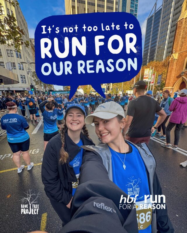 PERTH, WA, there's just 8 days to go until HBF Run for a Reason and we'd love to see you at the start line! 📣

There's still time to get involved. Register to run with us, donate if you can or share a fundraiser at link in bio. Every dollar helps us keep kickin' the stigma of mental health 💙