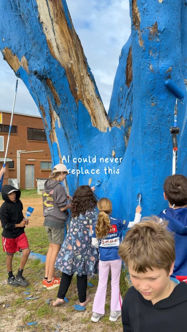 Just humans doing what humans do best 💙