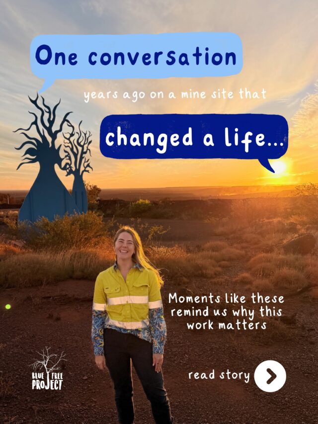 A moment on a mine site that has stayed with Kendall over the years 💙

Sometimes the impact of one conversation isn’t seen right away. Sometimes it takes years to understand just how far it’s reached and the impact it’s had.
