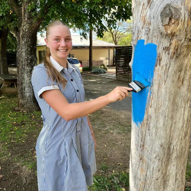Seeing young people champion our message and help build a mentally health future is honestly the best! 💙

The students (with special mention to Isabella) from The Armidale School (TAS) @tasarmidale in NSW painted a tree on their school campus and have made it a topic of focus. 💪

We are proud of Isabella’s strength after loosing her father to suicide in 2020, prompting her to not only paint a tree at her school but also on her homestead in Scone. And as a result many conversations have been started!!

As Isabelle said “we can’t replace those who we have lost along the way but we can make a difference to those we have close by.” 💙