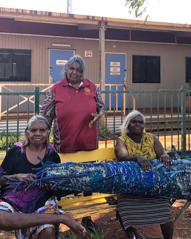 Every Blue Tree tells a story. Some are painted, this one was woven 💙 

This beautiful tjanpi (grass) Blue Tree was created by Anangu and Yarnangu women alongside Tjanpi Desert Weavers. It's what happens when a community tells the story in its own way.

By weaving their own stories, knowledge and culture into the Blue Tree, they've created something that couldn't exist anywhere else. It's a reminder that the most meaningful conversations begin in ways that feel true to the community.

This NAIDOC Week and always, we celebrate Aboriginal and Torres Strait Islander peoples, and the cultures, languages and knowledge that continue to be lived, shared and passed down through generations.

Thank you to the NPY Women's Council for making the Blue Tree your own. We can't wait to see it continue travelling from community to community, carrying culture and bringing people together wherever it goes.

📍  Ngaanyatjarra Pitjantjatjara Yankunytjatjara Lands