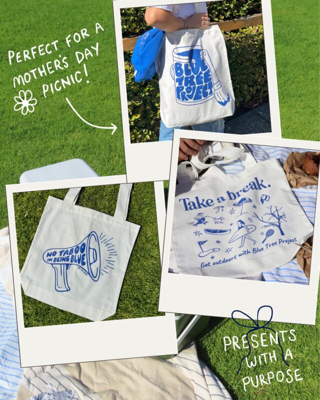 Still looking for a meaningful Mother's Day gift? ⁠💐
⁠
Our gifts give back! Every Blue Tree Project merch purchase helps fund mental health awareness and training 💙⁠
⁠
We've got something special for every Mother figure - from caps and tees to totes and reusable coffee cups. ⁠
⁠
Order today to ensure it arrives in time! Shop at link in bio.

#BlueTreeProject #MentalHealthAwareness #MentalHealth #BlueTree #MothersDay