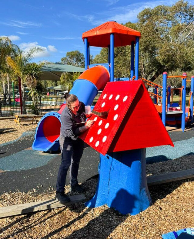 Like fairies, mental health challenges can be hard to see 🧚⁠🍄⁠
⁠
That's why it's so important to start these conversations early, so kids grow up knowing mental health is real and part of life for us all.⁠
⁠
The team at Wakiti Creek Resort brought a bit of magic to their fairy garden with a touch of blue, acting as a little reminder from the child in all of us to be patient with ourselves and kind to those around us.⁠
⁠
Thanks to the guests who suggested painting the stump, the little helpers and the wonderful staff who made this amazing mushroom Blue Tree possible. This tree is a beautiful example of a community coming together to help kick the stigma around mental health 💙⁠
⁠
📍Kotupna, VIC