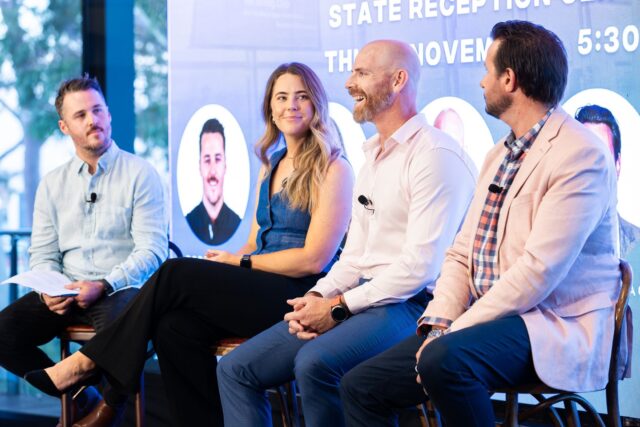 Although mining can look like it's on autopilot, there's a team working around the clock to make it happen 👷 ⁠
⁠
At the recent Miners Mingle, Blue Tree Project CEO Kendall Whyte OAM, Paul Turley, Michael Place and Robbie Figg as moderator shared honest insights about the mental wellbeing challenges in the mining industry.⁠
⁠
For FIFO workers, balance isn't always easy. Long stints away, performance pressures and time off that doesn't always leave you feeling recharged. The panel opened up the conversation and talked about ways to build routines, stay connected and help FIFO workers thrive both on and off site.