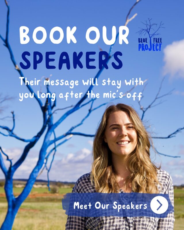 Meet our Blue Tree Project speakers out there making an impact! 🎤⁠
⁠
Kendall, Simon and Warren have inspired thousands to open up and start conversations about mental health over the years. ⁠
⁠
They've lived it, learned from it and want to genuinely help others along the way. Each with their own important message, worth listening to.⁠
⁠
Book a speaker for your next event via link in bio.⁠
⁠
Our 2026 calendar is filling up fast, so plan ahead! 🗓️