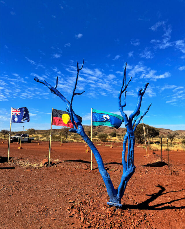 Nyidinghu Blue Tree ⁠🖤💛❤️⁠
⁠
On National Close The Gap Day, we reflect on the strength and resilience of Aboriginal and Torres Strait Islander peoples, whose cultures have endured for tens of thousands of years. ⁠
⁠
Closing the gap isn’t just about addressing disparities; it’s about truly  listening to First Nations communities, amplifying their voices, and supporting their leadership in shaping policies that affect their lives.⁠
⁠
We stand alongside First Nations peoples, advocating for equal access to essential services and the right to shape their own future.⁠
⁠
📍 Newman, WA ⁠
⁠
#closethegap #bluetreeproject #bluetree #strongertogether #newman #firstnationspeople #firstnationshealth
