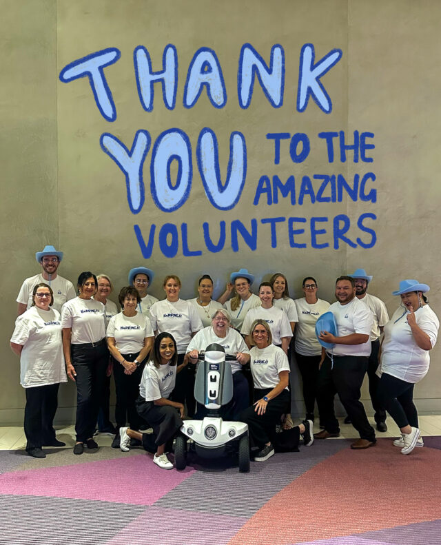 It takes a village to do the work that we do and our volunteers are the real MVPs 💙⁠
⁠
A huge shout out today and always to the amazing volys who make our mission possible, especially everyone at @mercinperth. You helped raise a massive $150,000, split between @bluetreeproject and @happiness_co 💙⁠
⁠
Thanks to you, we can continue supporting communities and changing the narrative around mental health in Australia and beyond.⁠
⁠
We're always looking for more helping hands! If you'd like to volunteer, sign up via link in bio.