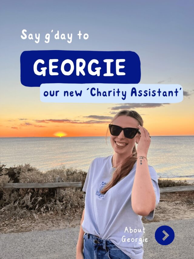 Say hi to the newest member of our crew! 

Georgie is our behind-the-scenes legend, answering your email enquiries, getting your merch orders out the door, and helping out at community events. 

We're stoked to have Georgie join our small but mighty team kickin' the stigma of mental health 💙