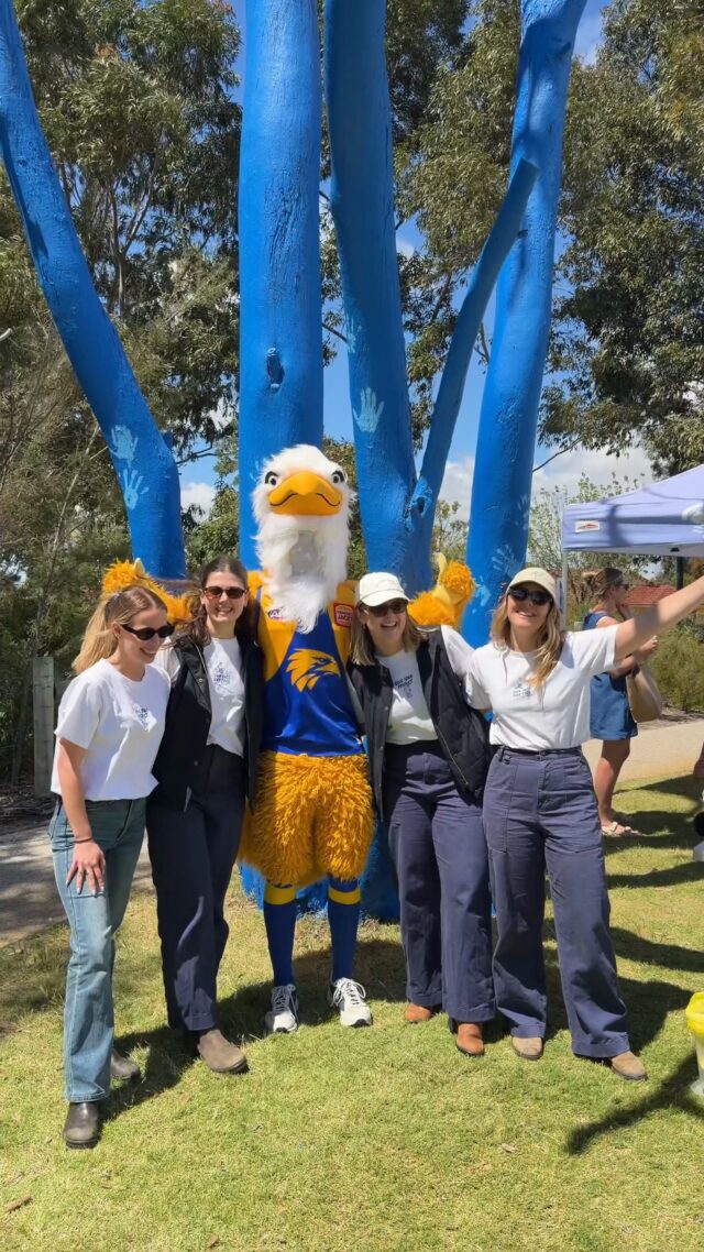 Blue hands, happy faces and Saturday sunshine ☀️ 

We wrapped up Mental Health Week with Blue Tree at the Park, bringing families together for a morning of painting, footy and a bit of fun with the local community.

Mental Health Week might be over but looking after ourselves and the people around us doesn't stop here. Sometimes it's as simple as getting outside, doing something you enjoy or making time for your people 💙