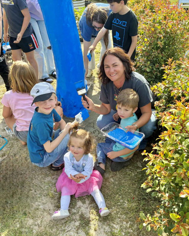 Every Blue Tree holds its own story 💭⁠
⁠
Some carry tales of whole towns rolling up their sleeves to spark conversations. ⁠
⁠
Many are painted by little hands as they learn it’s ok to talk about how they feel and ask for help.⁠
⁠
Others are painted by families turning their grief into hope, a reminder for passersby to spark a conversation, check in on each other and reach out for support if they need it.⁠
⁠
All 1,564 Blue Trees are unique but carry the same goal: a world where we can talk openly about what's weighing on us, so no one has to feel alone 💙⁠
⁠
📍Lancelin, WA