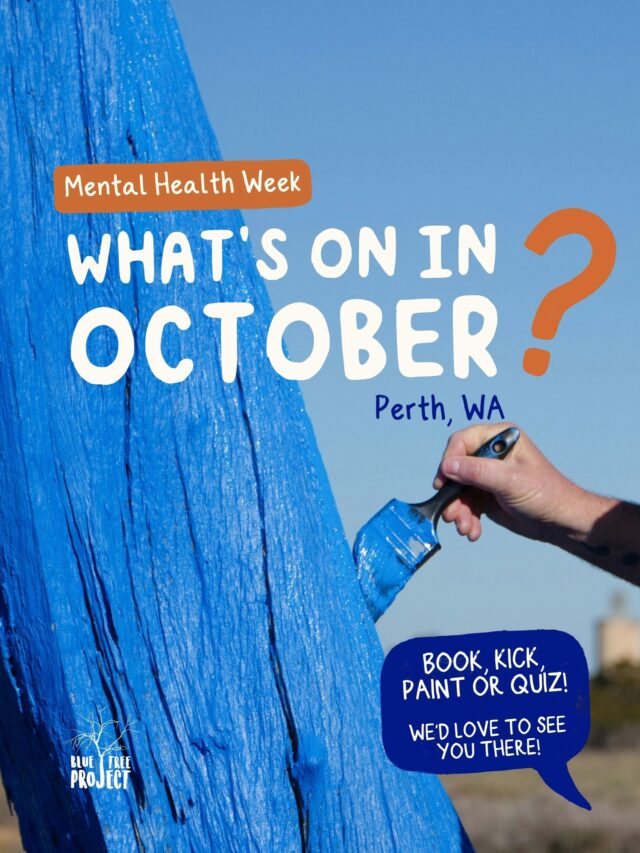 October is just around the corner, and we’ve got a fair bit happening!

Mental Health Week might only come around once a year, but the conversations matter every day. We’ll be out doing what we do best, getting into the community, bringing people together and making mental health part of everyday conversations.

We’ve got a few events coming up, so rally the crew and come have a yarn. Find more info, join the waitlist or book at link in bio 💙

*Booking essential for Mental Health Awareness Session and the Big Blue Quiz.